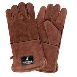 [ Snow Peak ] 耐熱皮手套 / SP Campers Mitten / UG-023BR