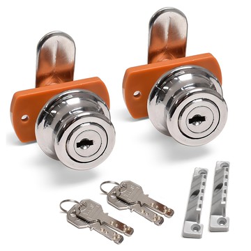 手柄世界 置物櫃鎖  2個