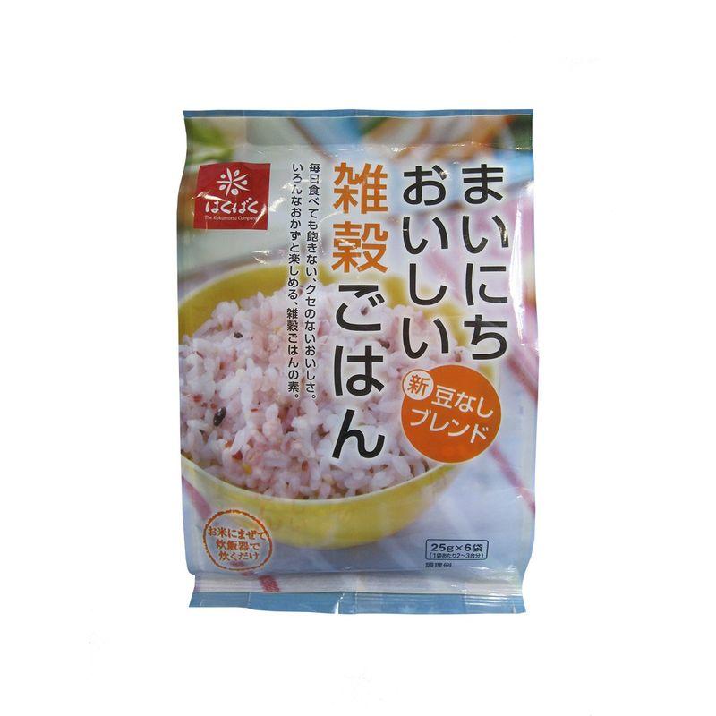 はくばく まいにちおいしい 雑穀ごはん 150g(25g×6)×6袋入×(2ケース)