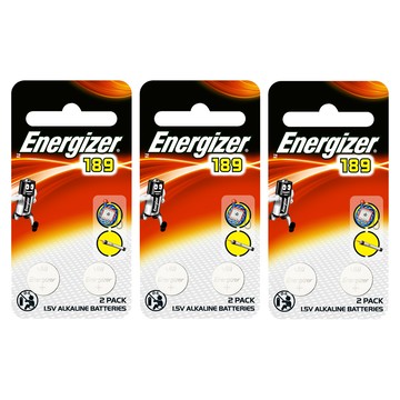 勁量 Energizer 189 鈕扣型鋰電池 1.5V鹼性電池  2入  3組