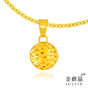金緻品 黃金墜子 錦織夢約 0.29錢 5G工藝