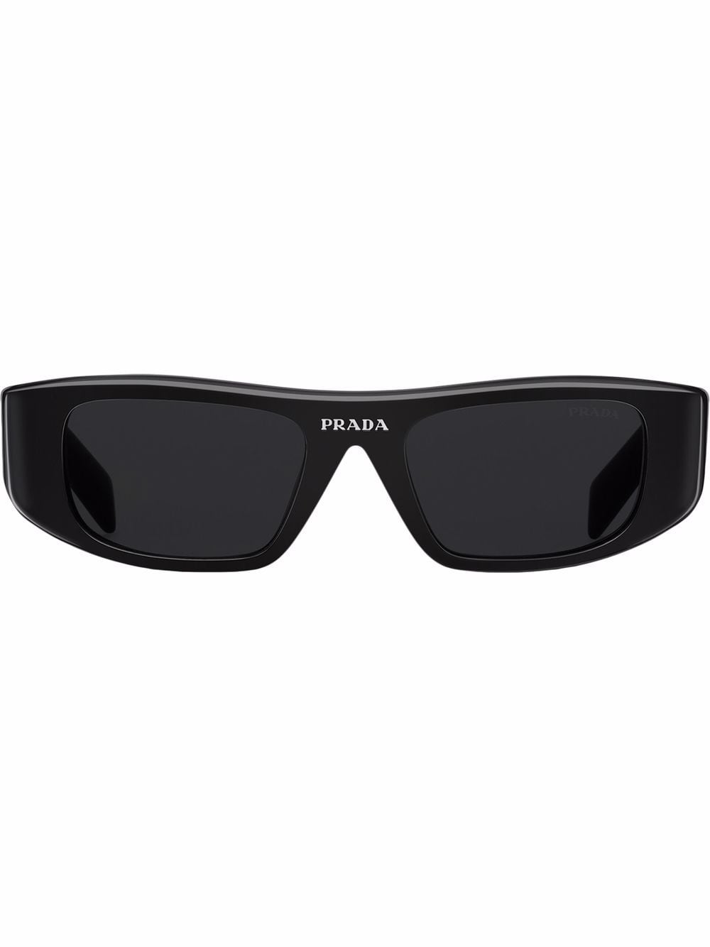 Prada Eyewear - Runway cat-eye frame sunglasses - women - Acetate - One Size - Grey