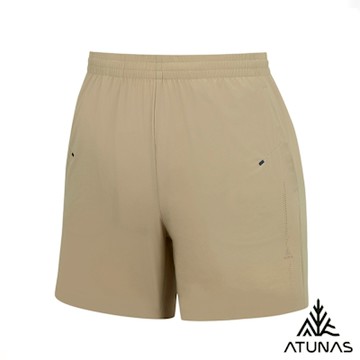 【ATUNAS 歐都納】女款彈性短褲A1PA2527W卡其/透氣舒適/休閒旅遊