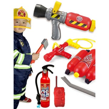 兒童消防員表演服裝道具職業體驗COS小孩角色扮演演出消防服套裝