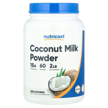 Nutricost, 椰奶粉，原味，32.4 盎司（907 克）
