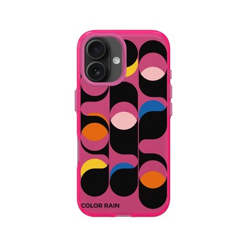 iPhone 16 Clear 粉漾桃 - PosterLad - 色彩之雨