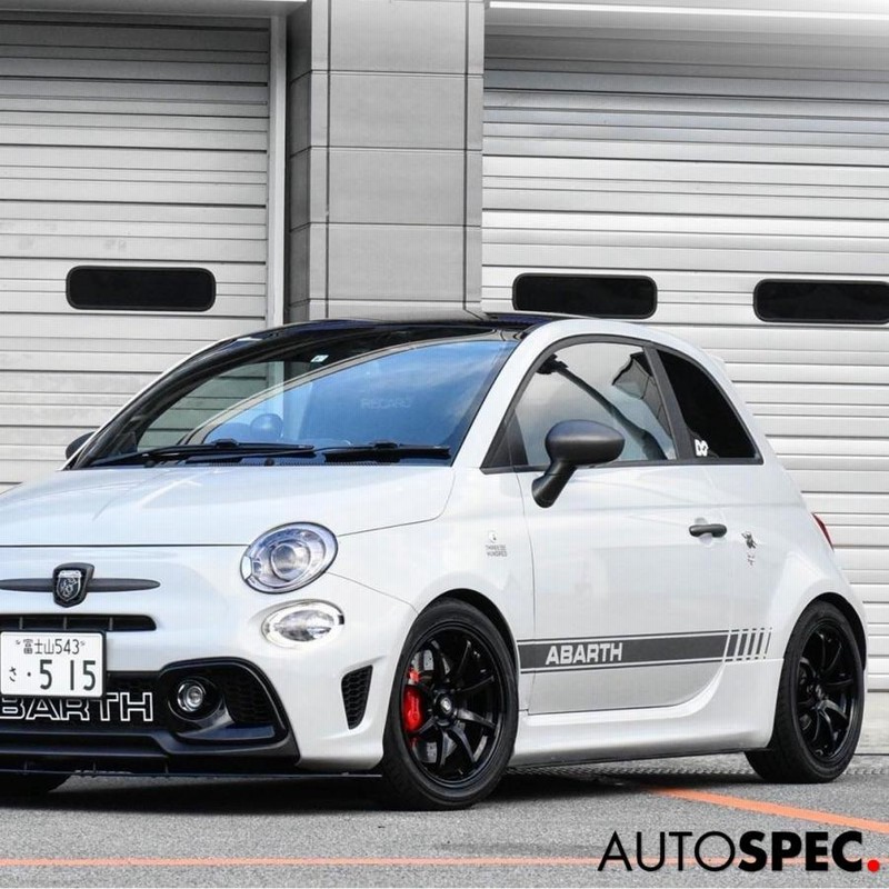 アバルト695 純正ホイール 2024年式 走行2000km ブレンボ対応 美品 ブレンボ対応 16インチ ラリーレーシングアバルト595.695