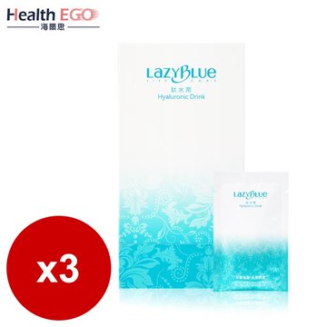 海爾思 月太水潤 玻尿酸固體飲(30包/盒)x3盒