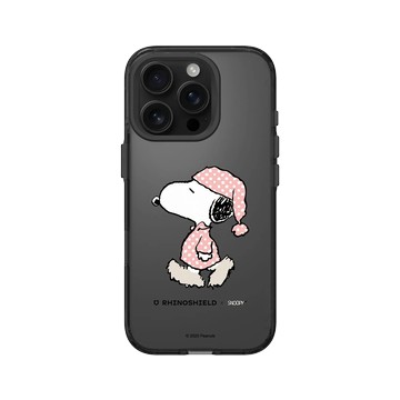 iPhone 16 Pro Clear (相機按鈕) 酷墨灰 - 史努比 Snoopy - Snoopy Go to sleep
