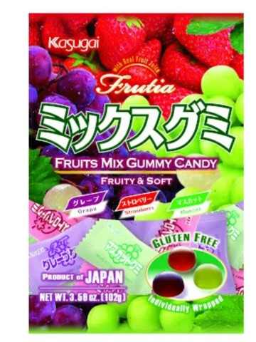 【櫻田町】Kasugai春日井 水果綜合軟糖(102g) 軟糖