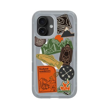 iPhone 16 AirX 流變灰 - Nature Explorers 自然探索指南 - 野放自我