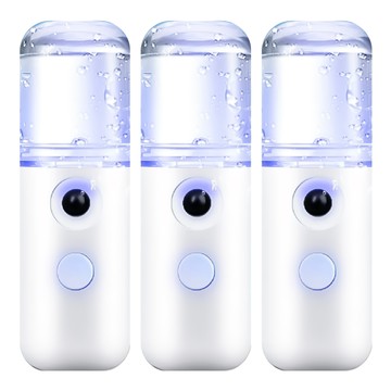 小麥購物 隨身噴霧器 G134 按壓款 45g  3個  白色