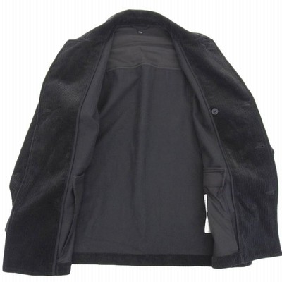 KAPTAIN SUNSHINE ブラック コーデュロイジャケット 36 KAPTAIN SUNSHINE キャプテンサンシャイン ダブルブレステッド