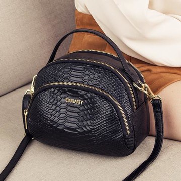 真皮小包包女2025新款潮時尚軟皮單肩迷你手提包女士寬肩帶斜挎包