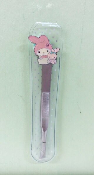 【震撼精品百貨】My Melody 美樂蒂 Sanrio美樂蒂眉毛夾兔子#76789 震撼日式精品百貨