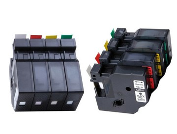 佳博F16標簽打印機A45013不干膠覆膜便利標簽紙12MM白底黑字