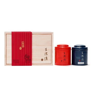 德傳梧桐木禮盒(阿里山烏龍100g+迎香安尚烏龍100g)