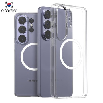 Araree 三星 Galaxy S26 ULTRA 磁吸360度附可轉支架 透明保護殼