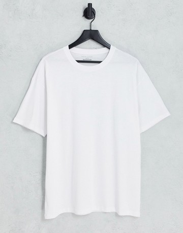 New Look oversized t-shirt in white