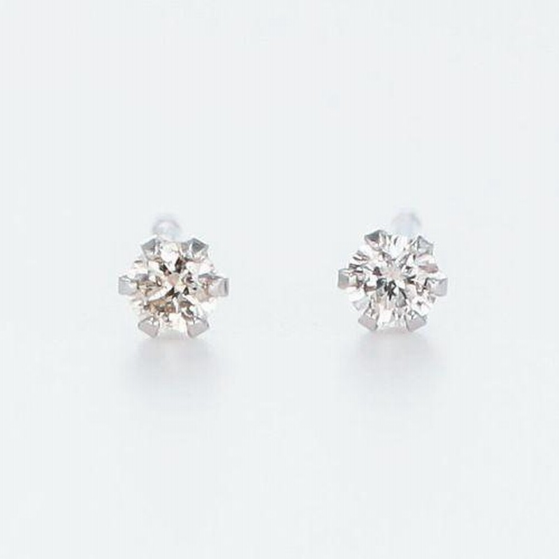 ピアス レディース メンズ ダイヤモンド ピアス 片耳用 1個売り プラチナ 一粒 0 03カラット Hカラー Siクラス Goodカット 通販 Lineポイント最大0 5 Get Lineショッピング
