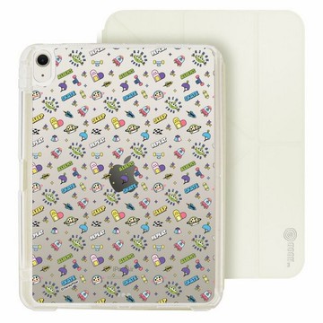 迪士尼三眼怪圖案 iPad Air 11/pro13可拆式防摔透明筆槽摺套ipad