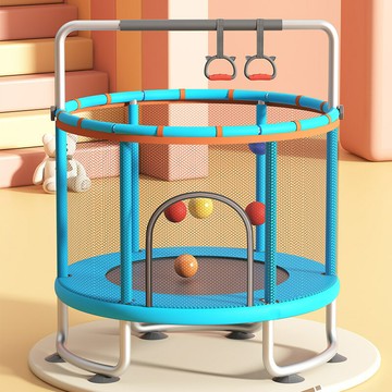 蹦蹦床兒童室內家用蹦床跳跳床小孩寶寶蹭蹭床家庭小型護網玩具【DD010910】