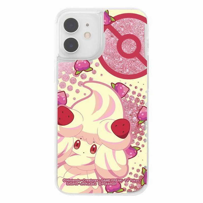 Iphone12 Mini ポケモン カバー ケース 耐衝撃 衝撃に強い 保護 ラメ入り グリッター キラキラ ラメ動く 液体 可愛い かわいい おしゃれ マホイップ 通販 Lineポイント最大0 5 Get Lineショッピング
