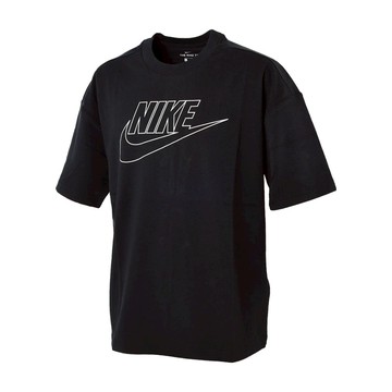 NIKE 耐吉 男性短袖防曬衣 NESSD690  L  黑色