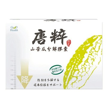 【買6送1】唐粹 山苦瓜分解膠囊 60粒/盒