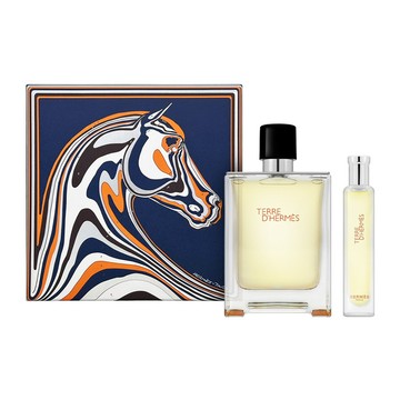 Hermes愛馬仕 Terre d'Hermes 大地男性淡香水禮盒 100ml+15ml