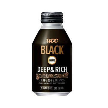 UCC BLACK無糖黑咖啡飲料 275ml