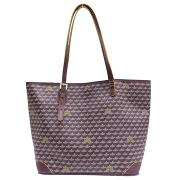 【二手名牌BRAND OFF】Faure Le Page 紫色 Scale帆布 Daily Battle 托特包