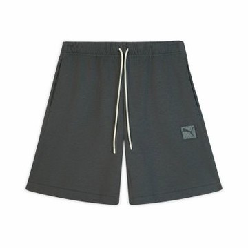 PUMA 流行系列PRM ESS Badge 8吋短褲(M) 男 短褲 63487044