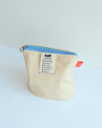 faff Pouch 香草白