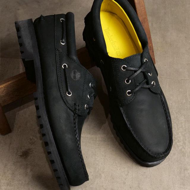 Timberland デッキシューズ 8.5 ブラック Timberland ティンバーランド デッキシューズ ボートシューズ