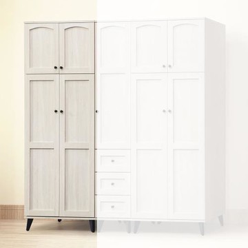 【顛覆設計】莎艾瑪3x7尺下抽衣櫥/衣櫃