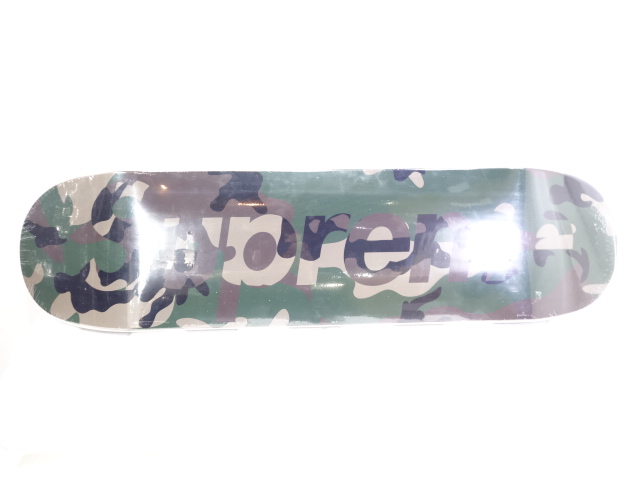 Supreme camo logo skateboard スケボー デッキ