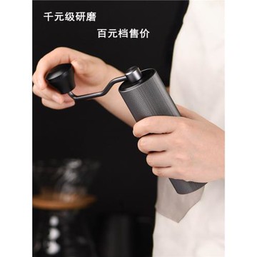 WZA巨省力手搖咖啡磨豆機研磨器家用小型戶外便攜不銹鋼芯研磨機