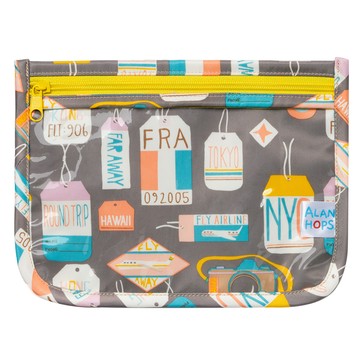 Alan Hops - 隨手透明收納袋-旅行去