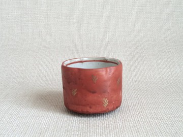 酒器 輪花葉紋d