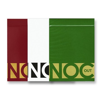 匯奇進口收藏花切撲克牌 NOC Out 綠黑白紅色 時尚潮流卡牌