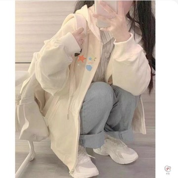 🎈流行女裝🎈連帽開衫衛衣女2025新款春秋韓版夏季寬鬆爆款運動休閒薄款外套潮