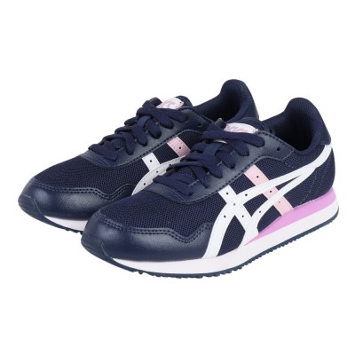 shushutong × asics ホワイト リボンスニーカー-