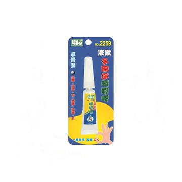 【徠福】多用途瞬間膠 液狀 3g /支 NO.2259