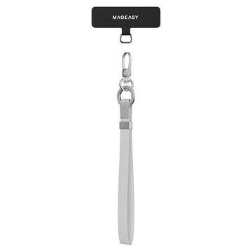 MAGEASY Wrist Strap 手腕掛繩 + 掛繩片組 15mm  璀璨銀  1組