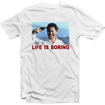 life is boring takeshi kitano 北野武電影奏鳴曲生活無聊T恤