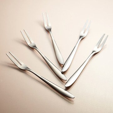 水果叉套裝創意可愛不銹鋼插簽家用歐式小奢華ins北歐蛋糕甜品勺