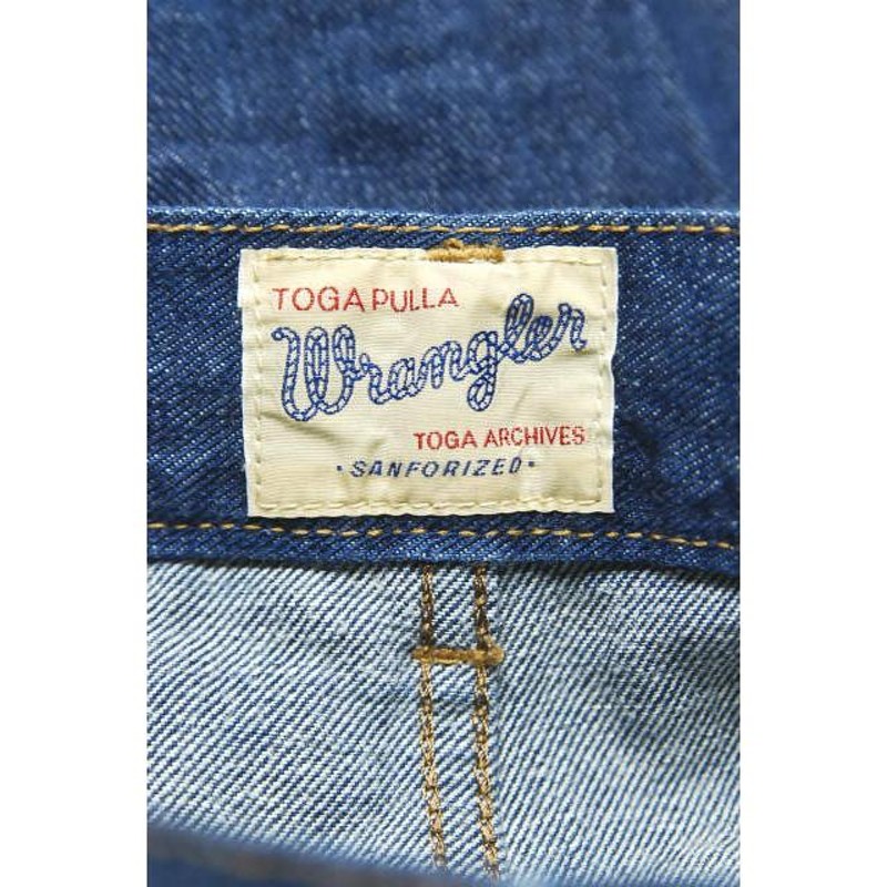 TOGA PULLA x Wrangler トーガ 18AW 別注 High waist pants denim ハイ