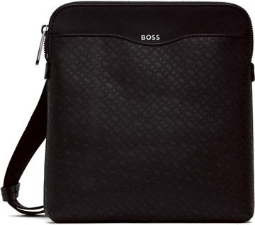 BOSS 黑色斜挎包