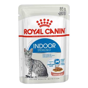 Royal Canin法國皇家-室內貓主食濕糧IN27W 85g 12包組